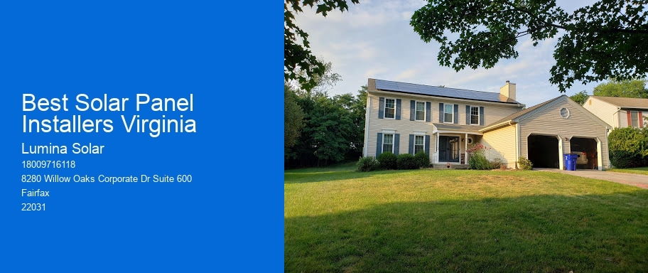 Best Solar Panel Installers Virginia