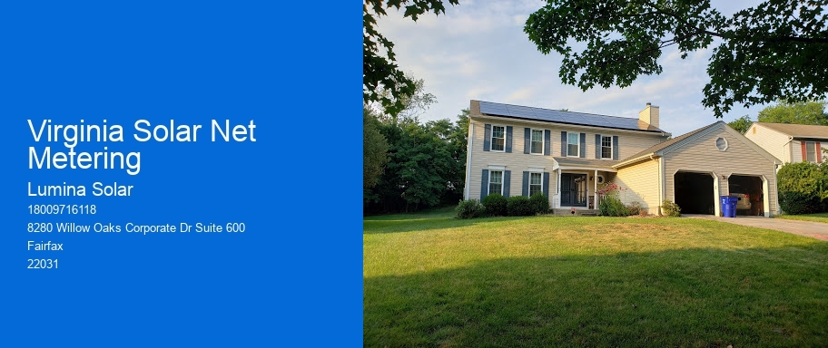 Virginia Solar Net Metering